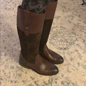 NEW Frye Jayden Button Boot 6.5 Suede/Leather